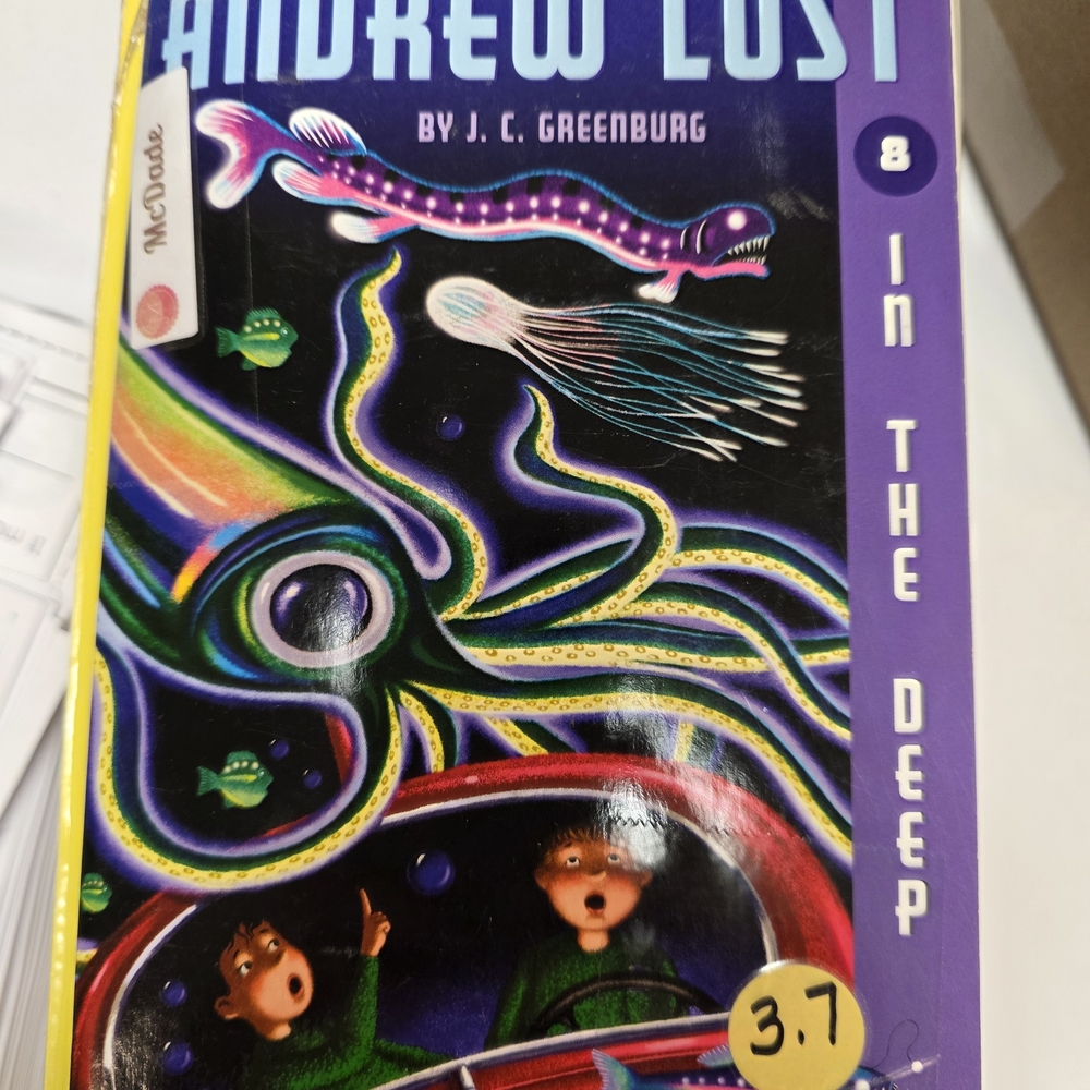 Andrew Lost in the Deep Book by J.C. Greenburg